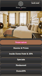Mobile Screenshot of domehotel.lv